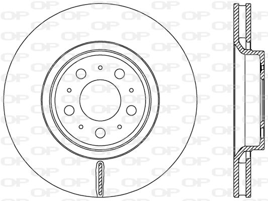 OPEN PARTS Jarrulevy BDR2455.20